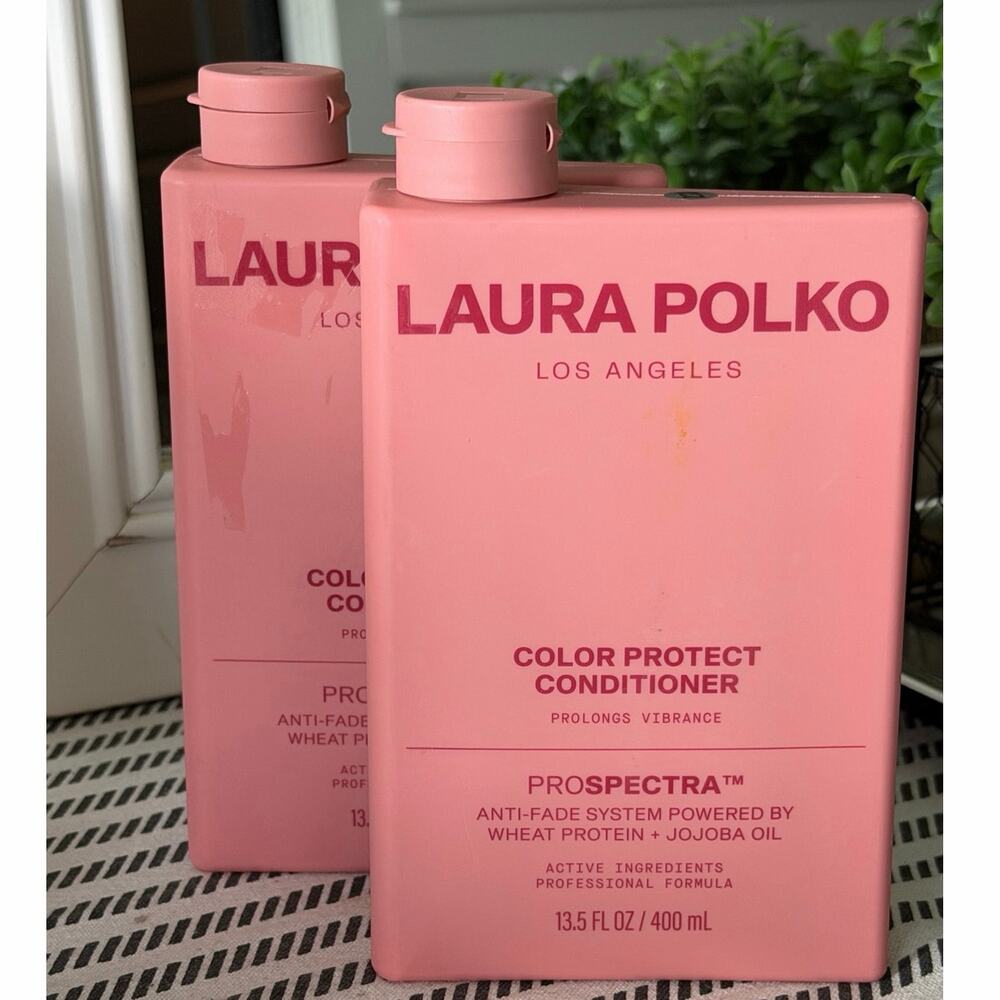 2 Laura Polko Color Protect Conditioner 13.5 Oz ProSpectra Anti-Fade New